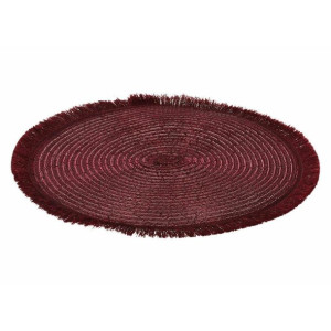 Podkładka na stół okrągła burgund 35 cm