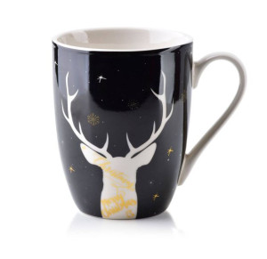 Kubek Santa Lila 350 ml czarny