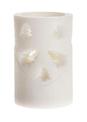 Świeca led świąteczna choinka 10 cm