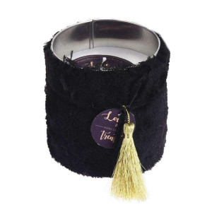Świeca czarna w stylu Glamour 10 cm