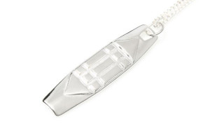 SREBRNY ZNAK ATLANTÓW wisiorek amulet
