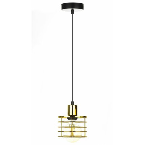 Lampa wisząca LondonStyle 12 cm złota