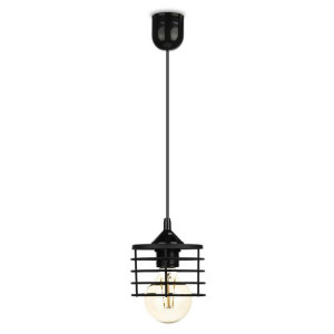 Lampa wisząca LondonStyle 12 cm czarna