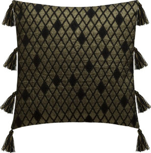 Ozdobna poszewka Shine Black 40x40 cm