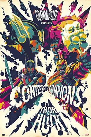 Thor Ragnarok Psychedelic - plakat 61x91,5 cm