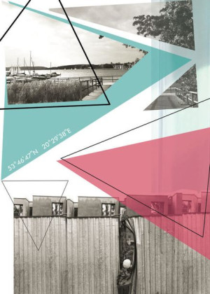 Gdzieś - plakat 50x70 cm