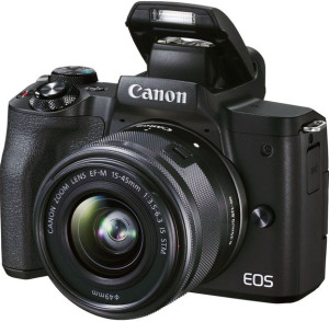 Canon EOS M50 MARK II + Canon EF-M 15-45mm f/3.5-6.3 IS STM (czarny)