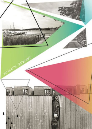 Olsztyn - plakat 59,4x84,1 cm