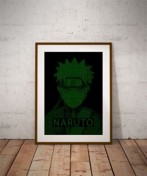 H4CK3D - Naruto - plakat 70x100 cm