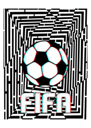 Maze Gaze FIFA - plakat 3D 20x30 cm