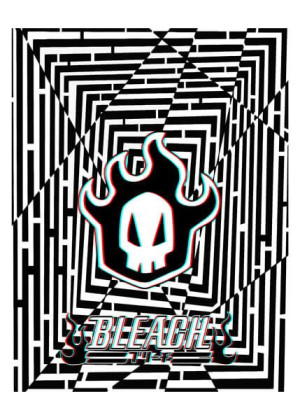 Maze Gaze Bleach - plakat 3D 29,7x42 cm