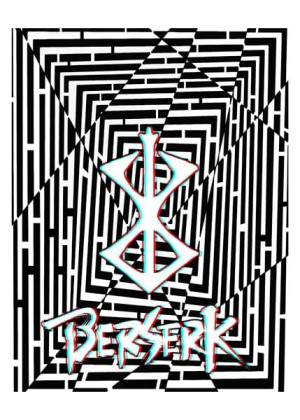Maze Gaze Berserk - plakat 3D 42x59,4 cm