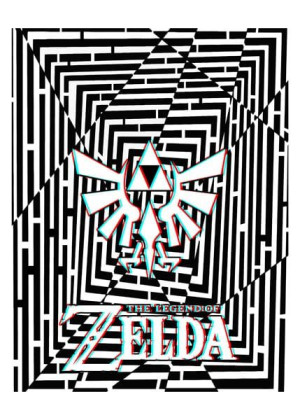 Maze Gaze The Legend of Zelda - plakat 3D 30x40 cm