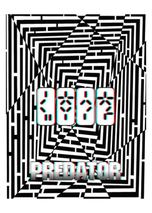 Maze Gaze Predator - plakat 3D 60x80 cm
