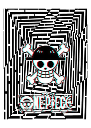 Maze Gaze One Piece - plakat 3D 29,7x42 cm