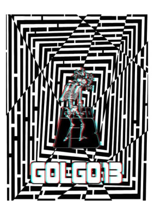 Maze Gaze Golgo 13 - plakat 3D 30x40 cm