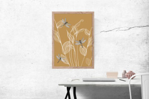 Ważki - plakat 29,7x42 cm