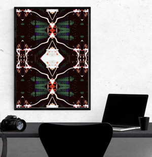 Symetria - plakat 61x91,5 cm