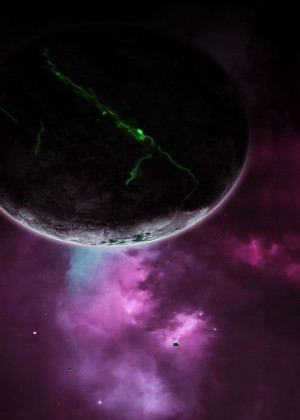 Deep Space, Elgar - plakat 40x60 cm