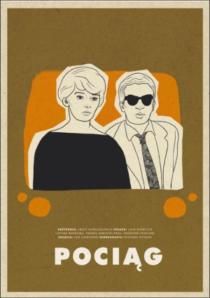 Pociąg - plakat 50x70 cm