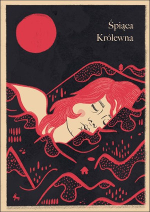 Śpiąca królewna - plakat 60x80 cm