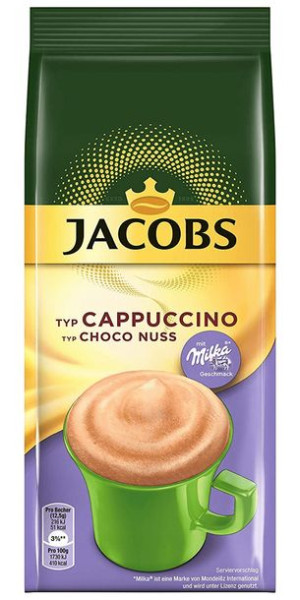 Jacobs Milka Cappuccino Czekolada Orzech 500g