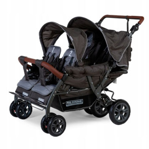 Childhome Wózek czteroosobowy Quadruple NEW
