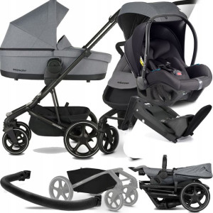 Easywalker 4w1 Harvey³ 04 Fossil Grey, Pixel Baza