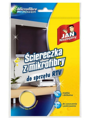 Jan Niezbędny Ścierka Mikrofibra Do Sprzętu Rtv
