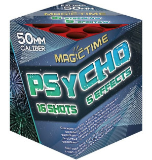 Fajerwerki Wyrzutnia Psycho Xxl Kaliber 50mm Mega Efekt