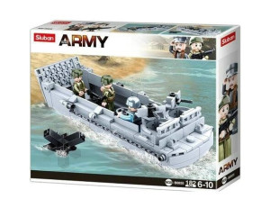KLOCKI SLUBAN WWII Lodz Higginsa 182 kompatybilne z LEGO
