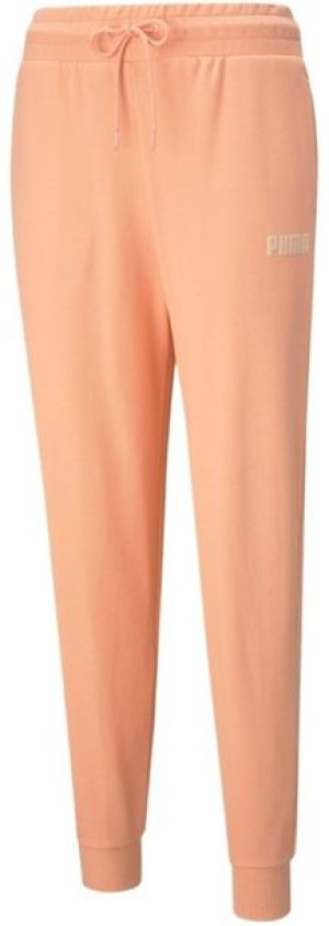 Spodnie damskie Puma Modern Basics High brzoskwiniowe 585937 26