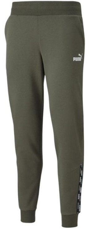 Spodnie damskie Puma power Pants FL cl Grape Lea zielone 589546 44