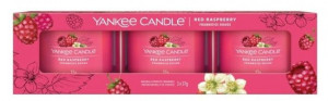 Świece Yankee Candle Red Raspberry mini 3 szt