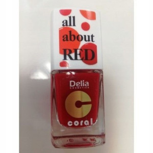 Delia Lakier do paznokci 03 Red Velvet 11 ml