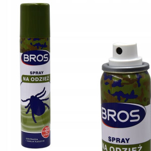 Bros Spray Na Odzież Kleszcze Odstrasza Zabija 20d
