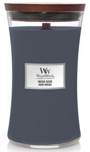 Świeca WoodWick Indigo Suede 609,5g