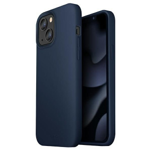 Etui UNIQ Lino Apple iPhone 13 niebieski/marine blue