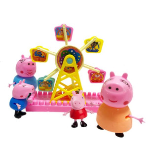 ŚWINKA PEPPA Zestaw Karuzela + 4 Figurki