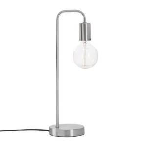 Lampka biurkowa Keli srebrna 45 cm