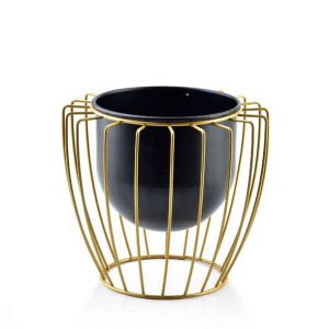 Osłonka Swen Black and Gold 22 cm
