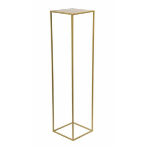 Złoty nowoczesny kwietnik stojący 130 cm