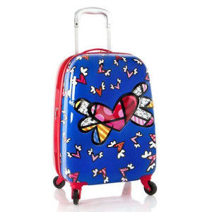 Walizka dla dzieci Heys Britto 3D Pop Up Spinner - flying hearts