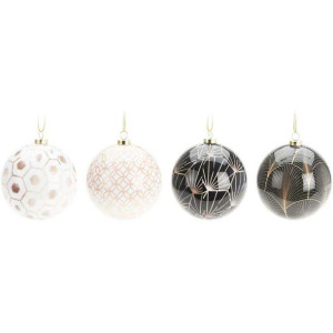 Bombki choinkowe Glamour 8 cm 40 szt