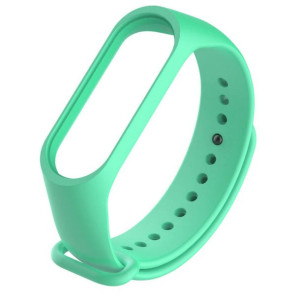 Silikonowa Opaska do XIAOMI MI SMART BAND 3 / 4 miętowa