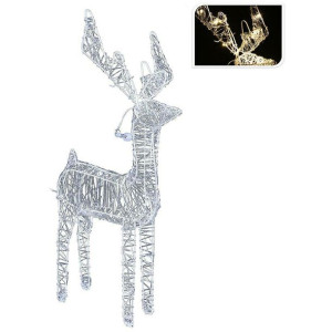 Renifer akrylowy 80 LED 80 cm