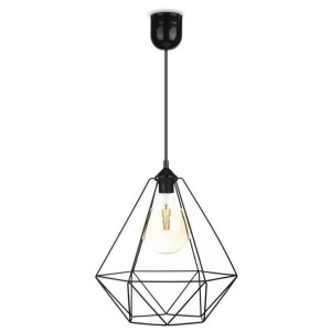 Lampa wisząca Paris Diamond 35 cm czarna