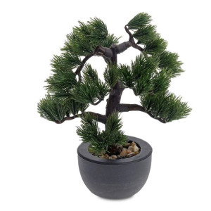 Drzewko Bonsai sztuczne 31 cm iglaste