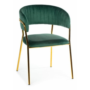 Krzesło Rarity Gold Dark Green