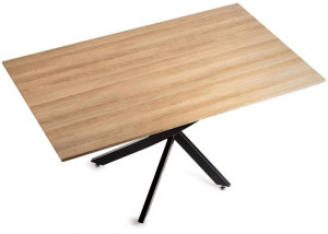 Stół Makari Black Oak 150x90 cm